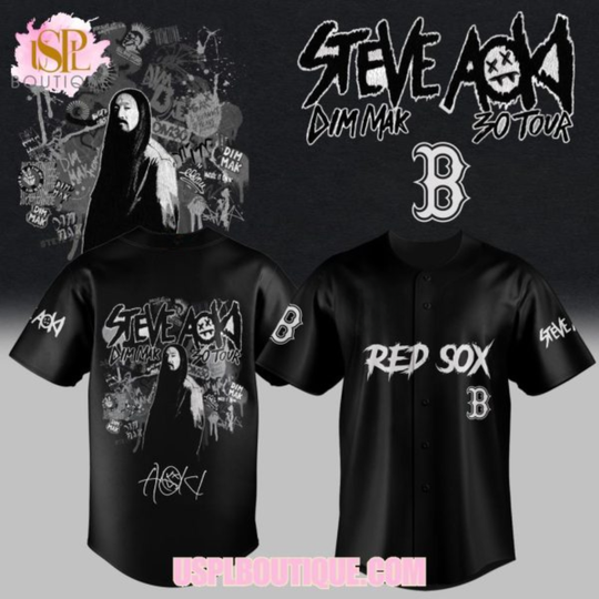 Boston Red Sox x Steve Aoki “Dim Mak 30 Tour” 2026 Jersey