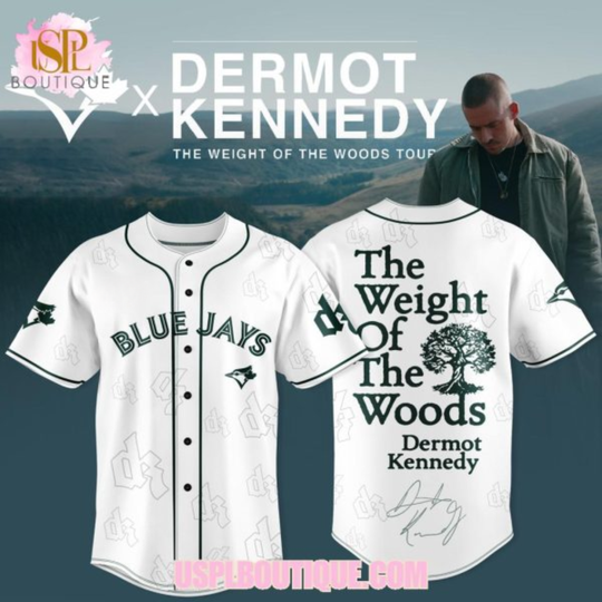 Toronto Blue Jays x Dermot Kennedy The Weight Of The Woods Tour 2026 Jersey