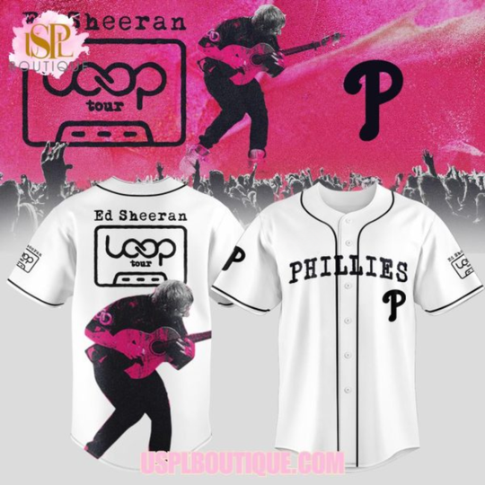 Ed Shee x Philadelphia Phillies Loop Tour 2026 Jersey