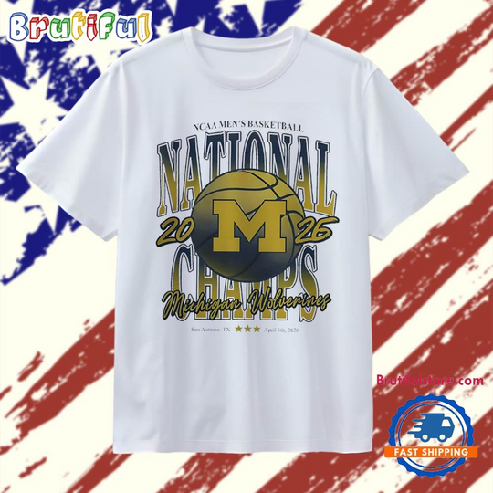 Michigan Wolverines 2026 NCAA Men’s National Champions T Shirt