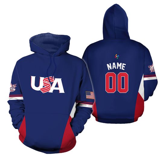 Aaron Judge #99 2026 World Baseball Classic USA Team All-over Print Hoodie