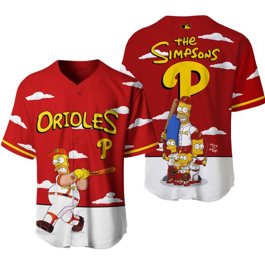 Philadelphia Phillies x The Simpsons 2026 Limited Edition Jersey