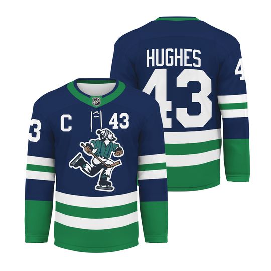 Quinn Hughes #43 Vancouver Canucks Jersey