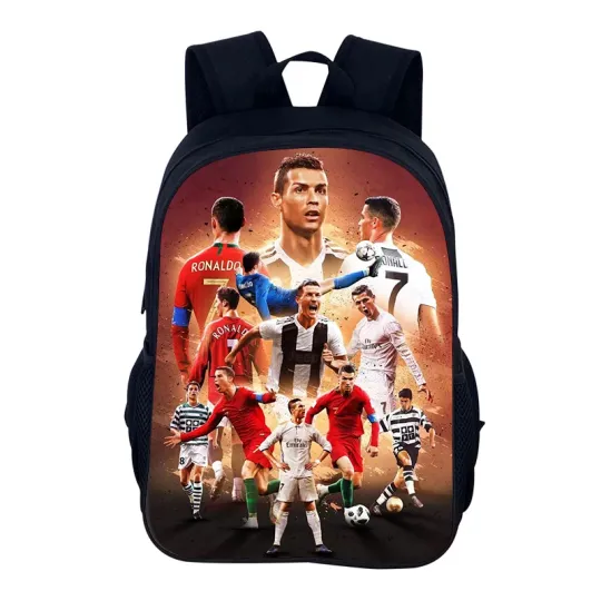 New CR-7 Backpack School Bag