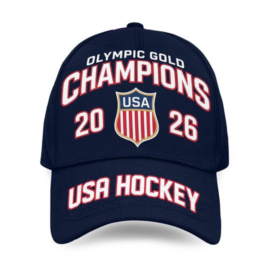 USA Men’s Hockey 2026 Winter Olympics Gold Medal Classic Cap