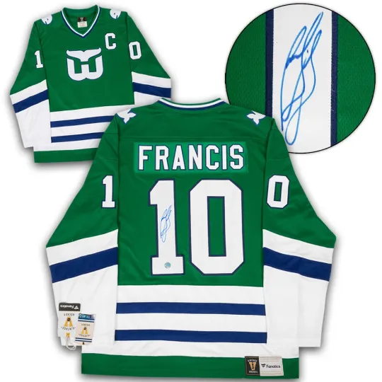Ron Francis Hartford Whalers Retro Hockey Jersey