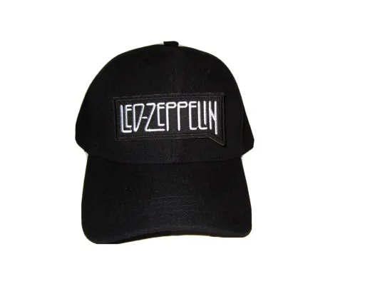 Discover LED ZPELIN Music Band Embroidered Logo Patch Adjustable Baseball Hat