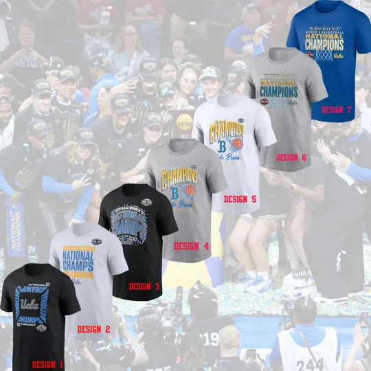 Discover HOT!! UCLA Bruins 2026 Women's Basketball National Champions 1-Side Collections