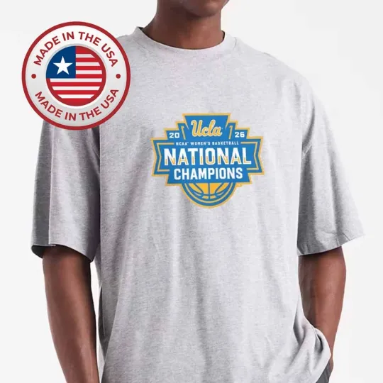 UCLA Bruins Women's Basketball 2026 NCAA National Champions Fast Lock T-Shirt