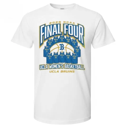 Discover UCLA Bruins Women’s Basketball Final Four 2026 Jersey Graphic Shirt