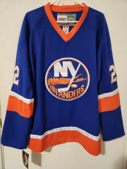 Discover Mike Bossy Throwback Hockey Jersey CCM New York Islanders NWT