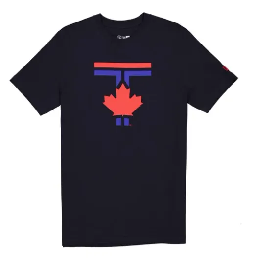 Discover Men's Toronto Blue Jays 2024 City Connect Midnight Blue T-Shirt
