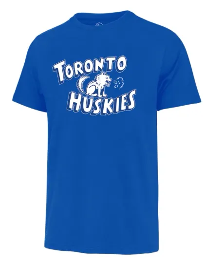 Discover Men's Toronto Huskies NBA Vintage Big Tee Blue