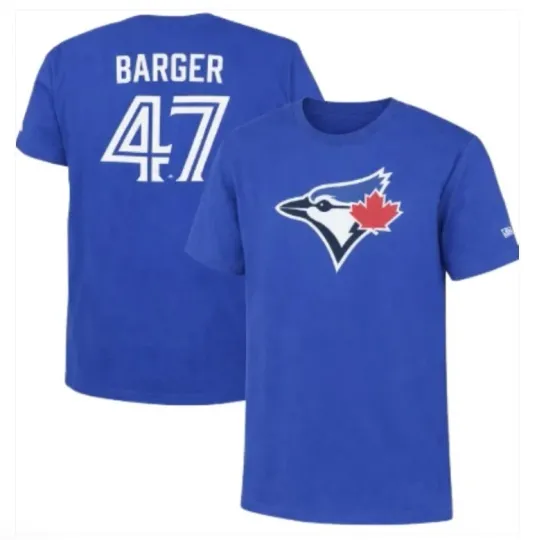 Discover T-shirt homme MLB Toronto Blue Jays noms et numéros des joueurs - Addison Barger
