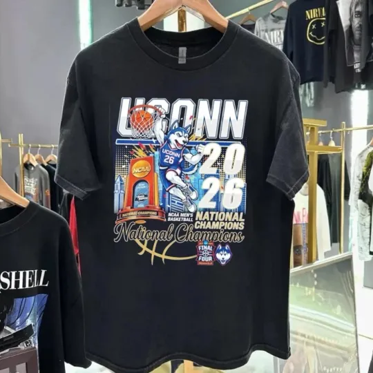 Discover UConn Huskies 2026 NCAA Basketball National Champions Shirt