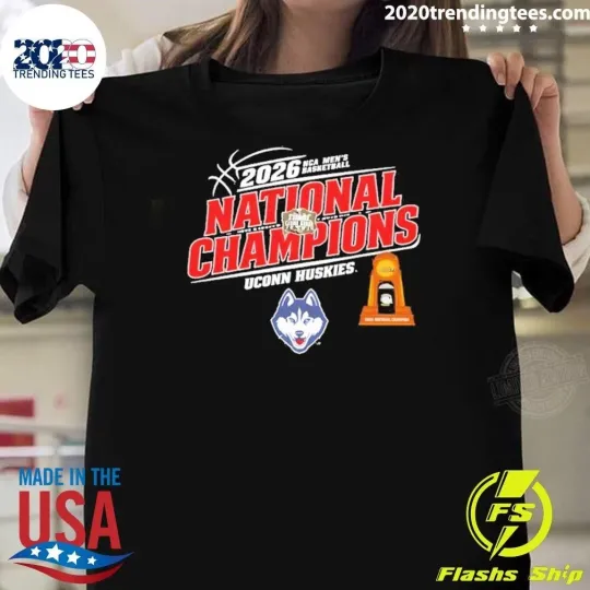 Uconn Huskies 2026 Ncaa Men’s Basketball National Champions Shirt