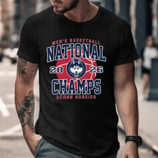 UConn Huskies 2026 NCAA National Championship T Shirt UConn Huskies Championship