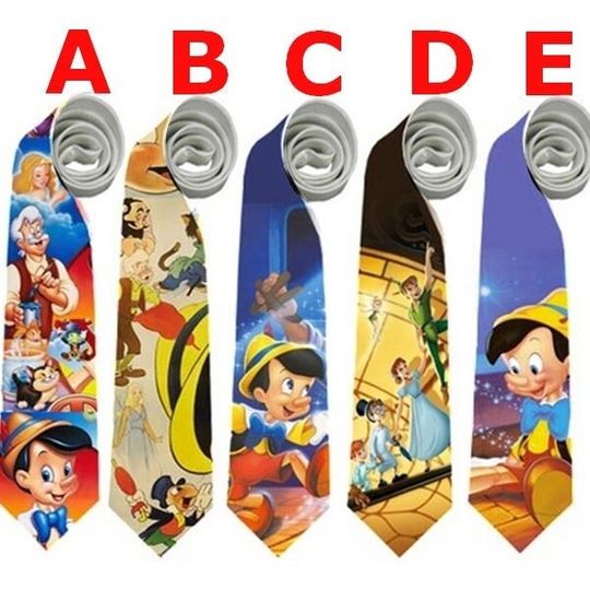 Peter Pan Wendy Pinocchio Cosplay Necktie