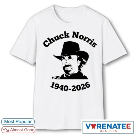 Chuck Norris 1940-2026 Unisex T-Shirt