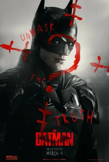 The Batman Movie Poster  Robert Pattinson