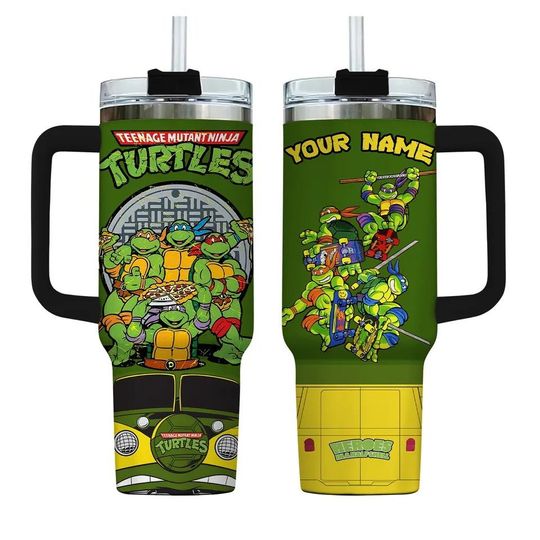 Teenage Mutant Ninja Turtles Heroes Custom Name Tumbler