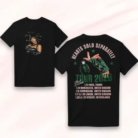 Mariah The Scientist Tour Jan 2026 Limited Reprint Unisex T-Shirt BT2154