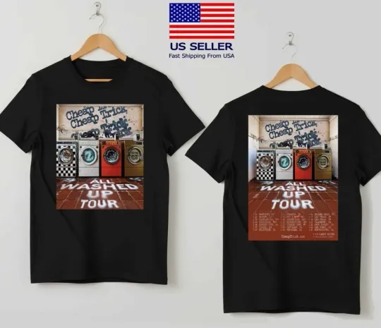 Discover Cheap Trick are All Washed Up Tour 2026 T-Shirt, Music Tour 2026 Tee