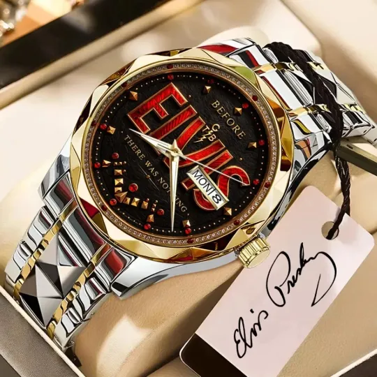Discover Elvis Presley Alloy Luxury Quartz Watch