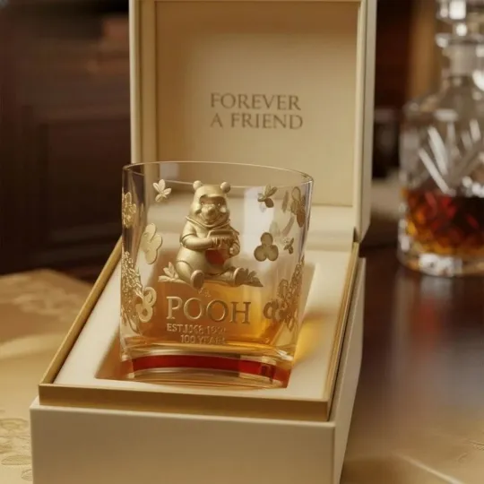 Discover Luxury Winnie The Pooh 100Th Anniversary Whiskey Glass