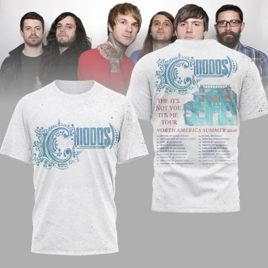 Discover Chiodos The It’s Not You It’s Me North America Summer S to 5XL 3D Shirt HM140