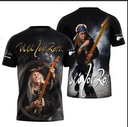 Discover Uli Jon Roth poster 3D T-shirt HOT NEW All sizes S to 6XL PA702