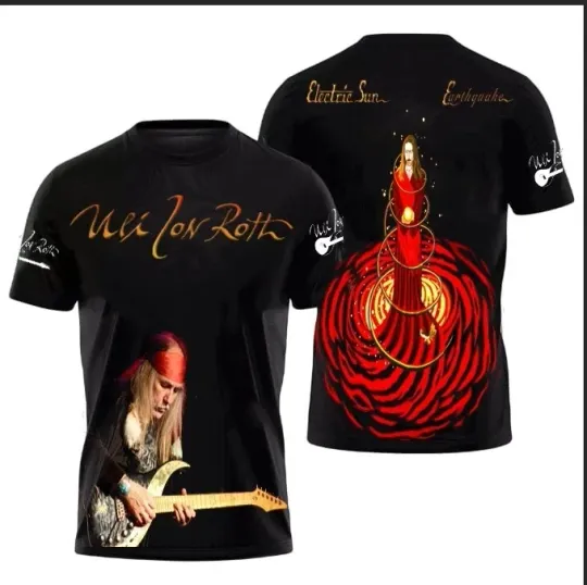 Discover Uli Jon Roth Electric sun album HOT NEW 3D shirt All sizes PA701