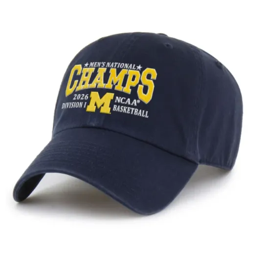 Discover HOT! Michigan Wolverines 2026 NCAA Men’s Basketball National Champions Hat