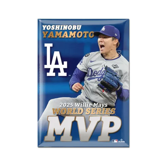 2025 World Series Champions MVP Yoshinobu Yamamoto LA Dodgers Magnet