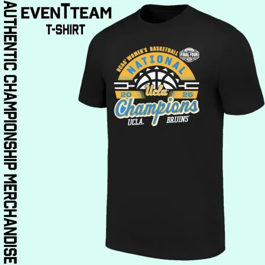 Discover Bruins 2026 Women’s Basketball National Champions Sun Shirt