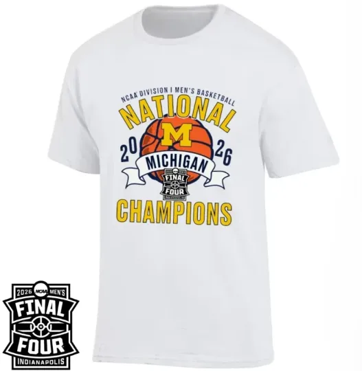 Discover Michigan Wolverine 2026 NCAA Men’s Basketball National Champions T-Shirt