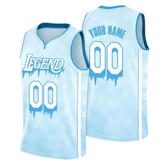 Discover Custom Legend Icy Custom Basketball Jersey