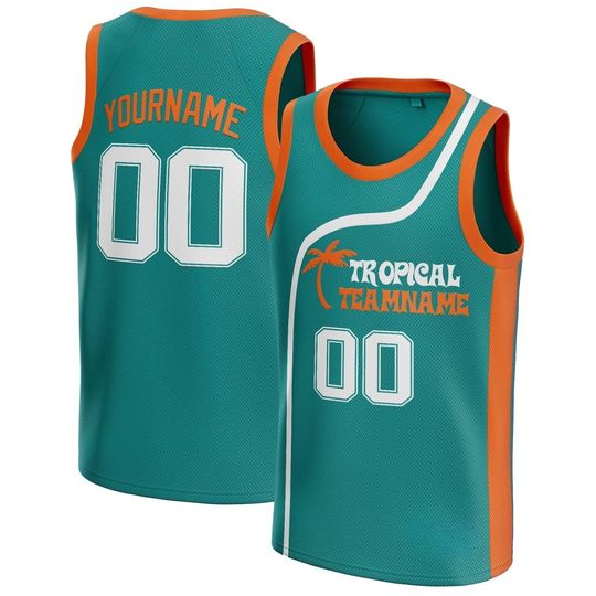 Discover Custom Tropical Custom Basketball Jersey