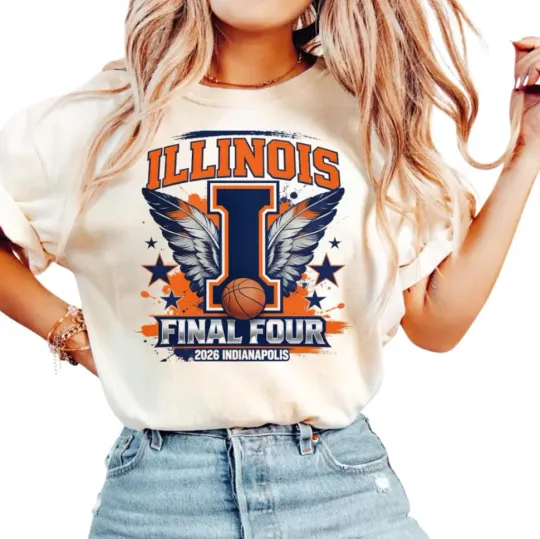 Discover Illinois Final Four 2026 Shirt - Indianapolis Basketball Fan T-Shirt