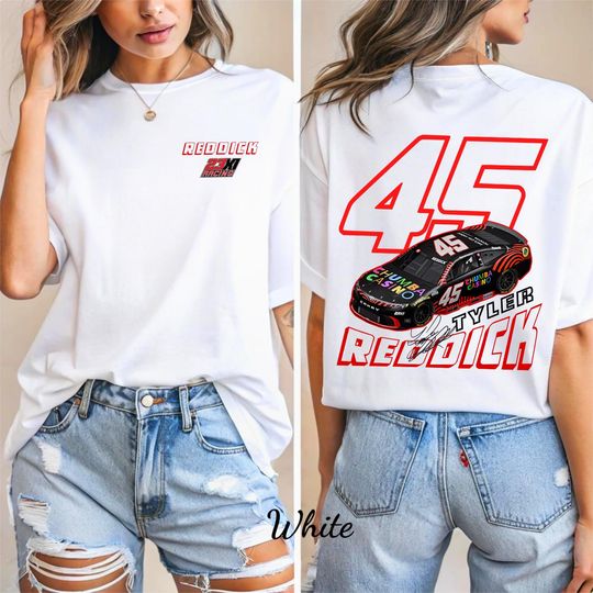 Discover Tyler Reddick 45 Racing Shirt 2026, 23XI NASCAR Fan Apparel