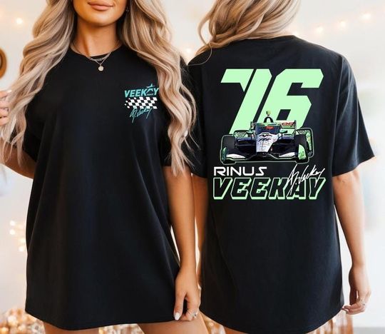Discover Rinus VeeKay 76 Indycar T- shirt 2026, Indycar Sweatshirt, Retro Racing Apparel, Rinus VeeKay, Vintage IndyCar Design ,INDYCARShirt