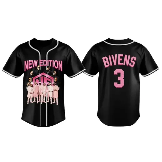 Personalized New Edition NE4LIFE Tour Jersey, New Edition Way Tour 2026 Merch