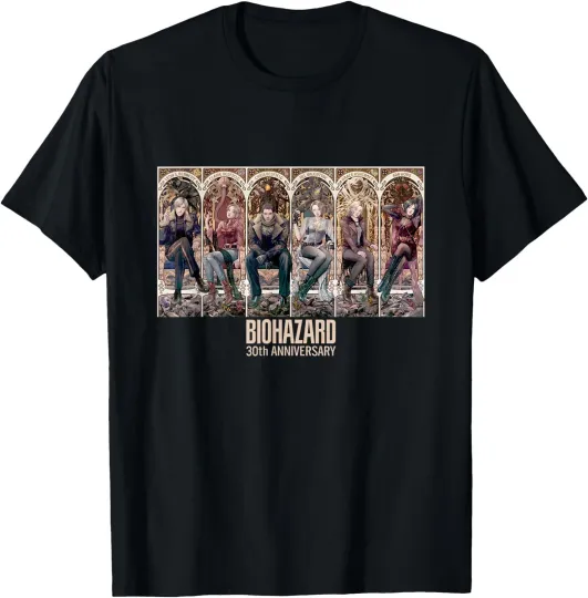 Resident Evil 30th Anniversary Key Art FP T-Shirt