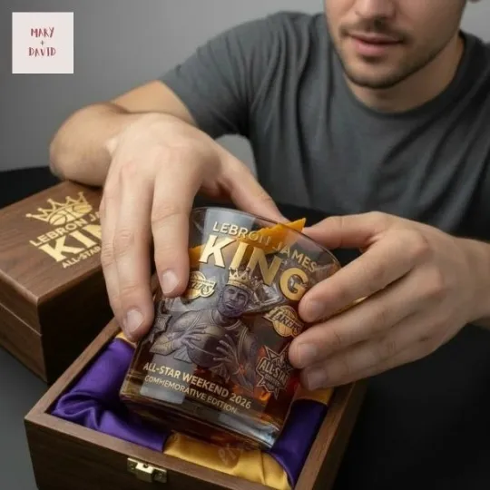 Discover King All-Star Weekend Whiskey Glass