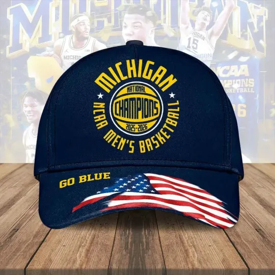 Discover Wolverines 2026 Big Ten Champions Classic Cap