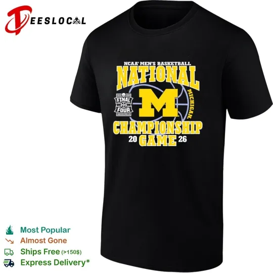 Discover Wolverines NCAA Men’s Basketball 2026 National Championship Game shirt