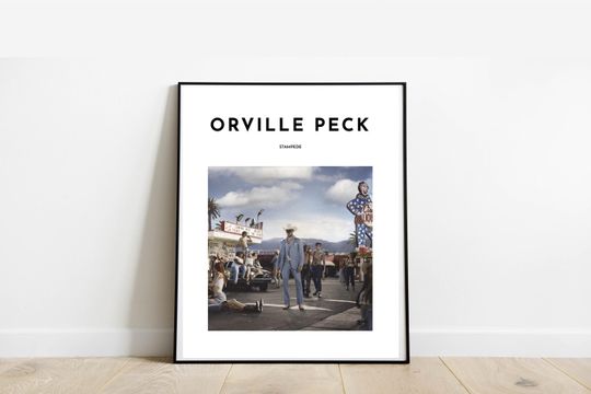 Discover Orville Peck - Stampede Album Inspired Art Print | Orville Peck Music Art Poster