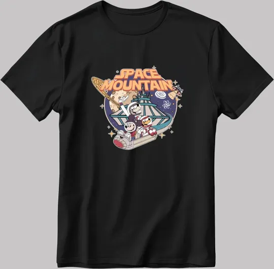 Discover Disney Space Mountain Mickey Mouse Outside T-Shirt