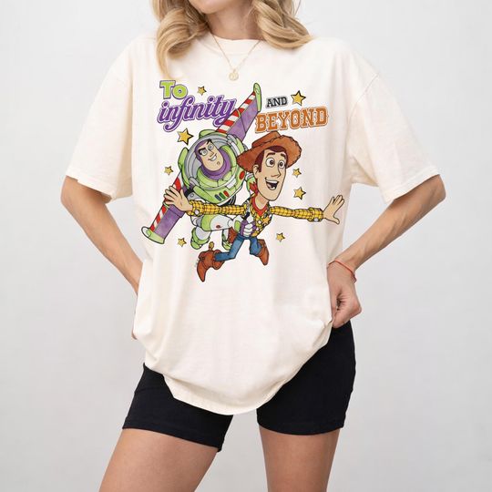Discover To Infinity and Beyond Comfort Colors Shirt, Disney World Shirt, Buzz Lightyear