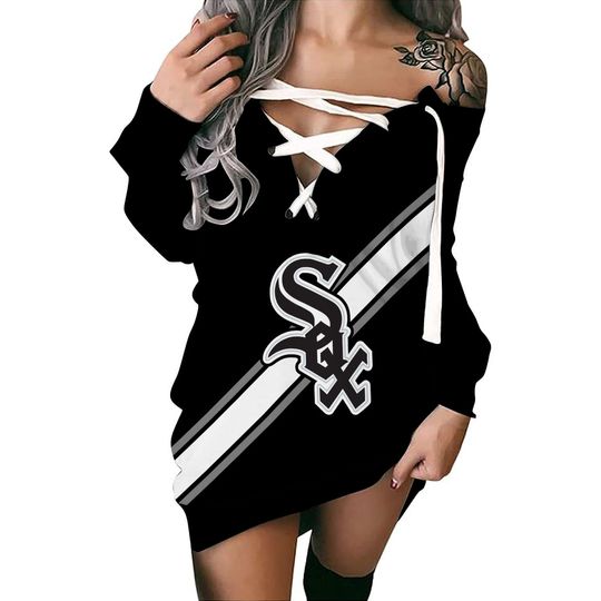 Chicago White Sox Lace-Up Sweatshirt